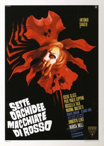 ���� ������������� ������� / Sette orchidee macchiate di rosso (1972)